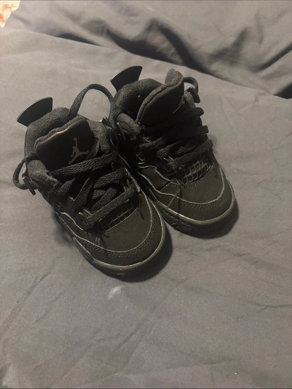 Nike Black Toddler Jordan Style Basketball Shoes